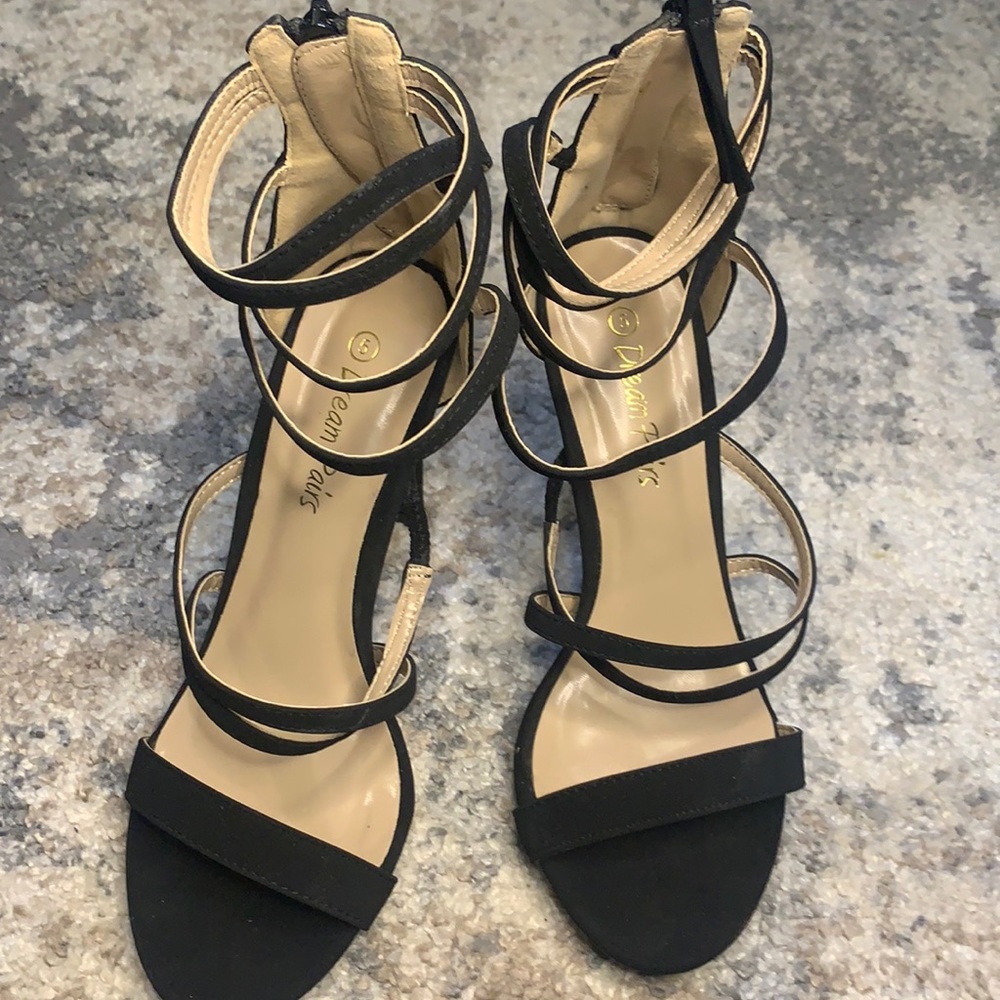 Black heels